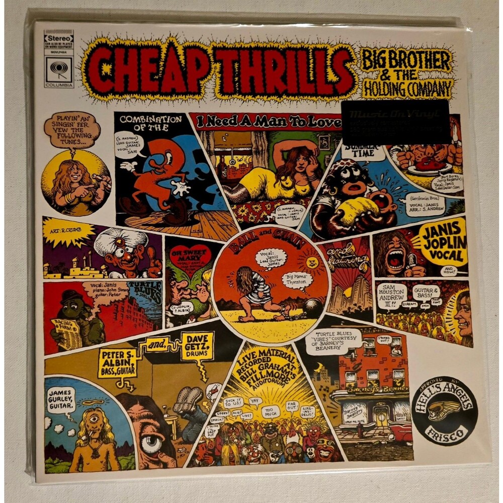 SEALED Janis Joplin Big Brother & The Holding Company – Cheap Thrills LP 1968